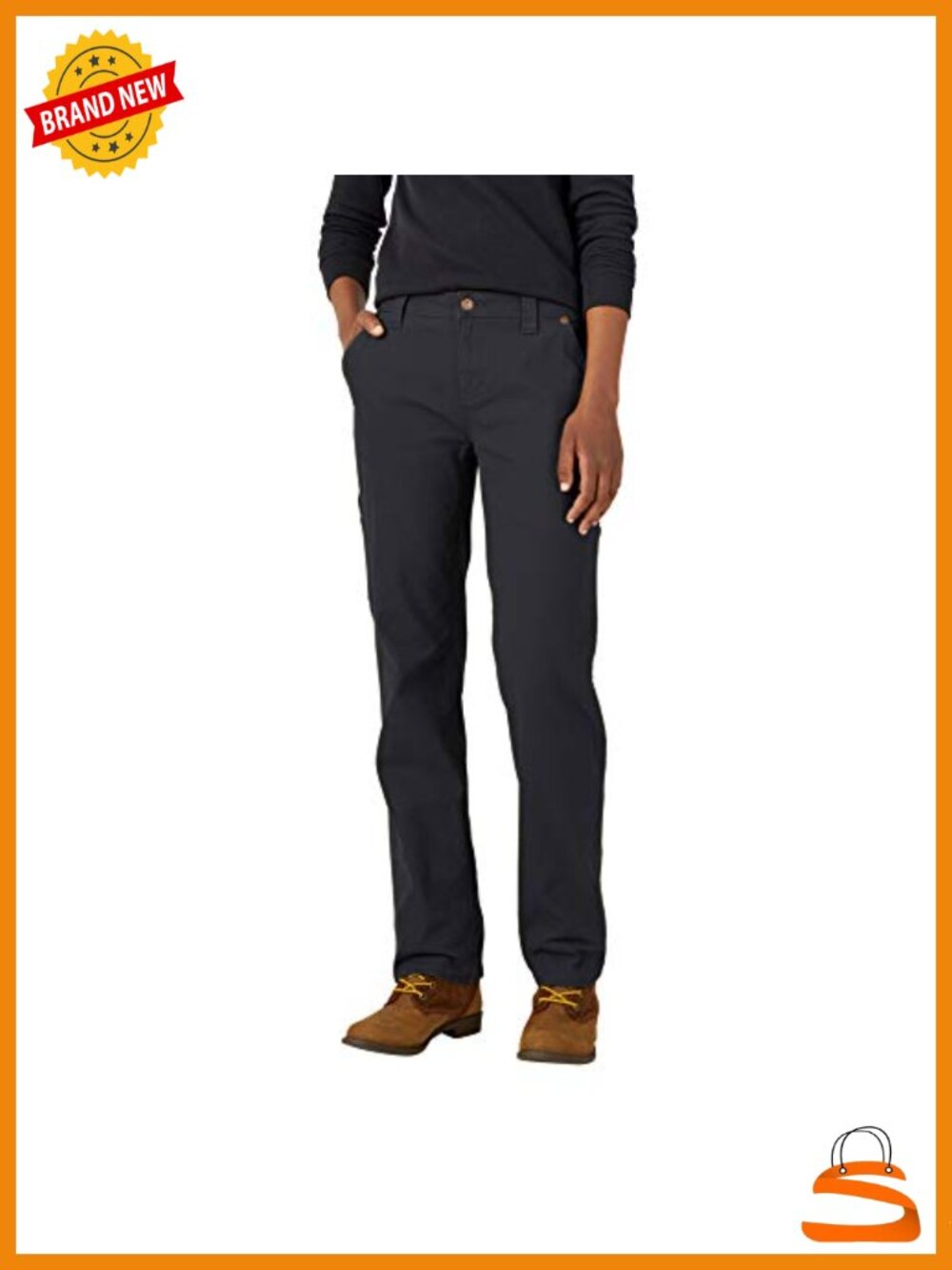 Relaxed Straight Carpenter Duck Pant, Multi-Use Pockets, Stretch Fabrication